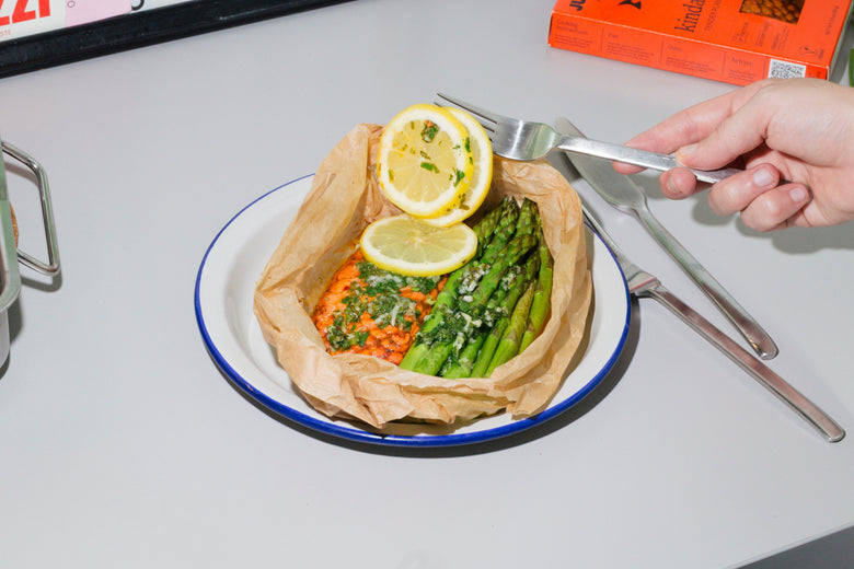 Plant-Based Salmon en Papillote