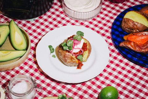 Vegan Chili and Baked Potato Party
