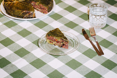 Vegan Festive Meat Stuffed Cabbage