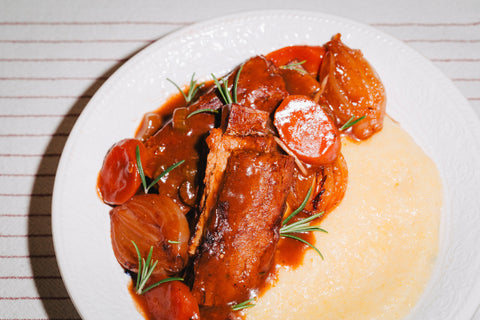 Red Wine Braised Ribs