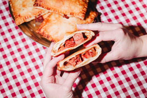 Easy Vegan Steak Bake Pockets