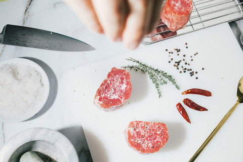 How to prepare a Juicy Marbles steak?