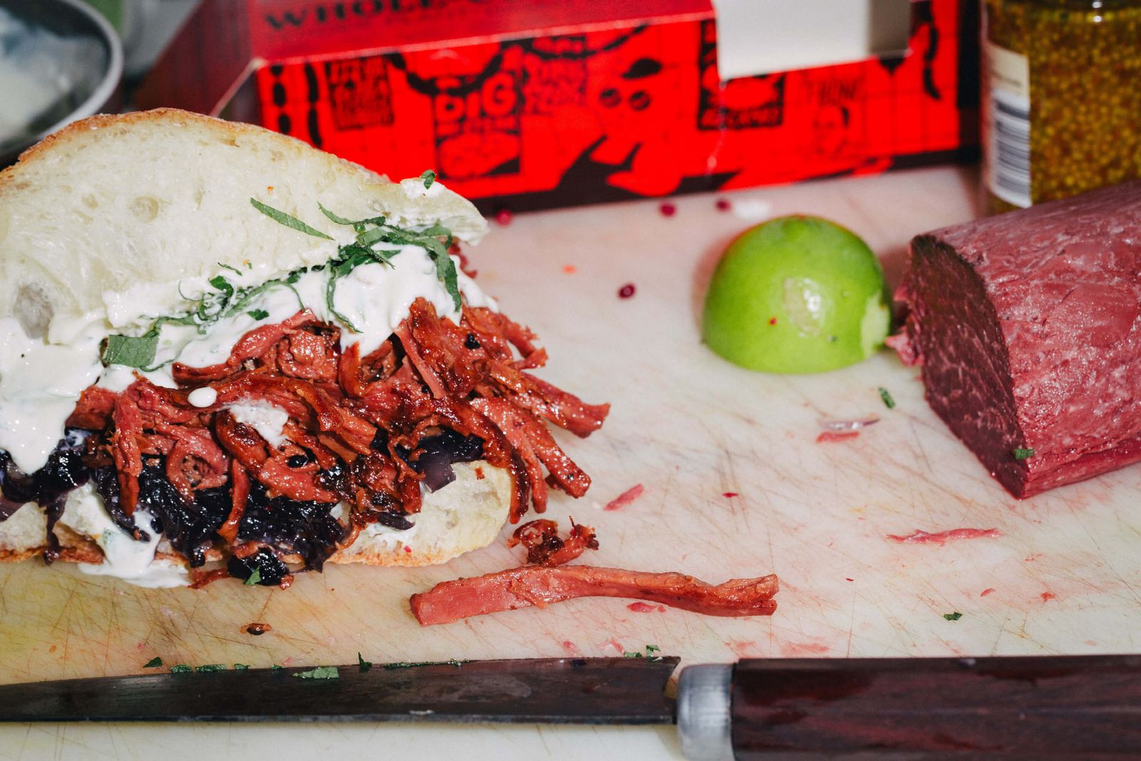 The Loose Juice Sandwich