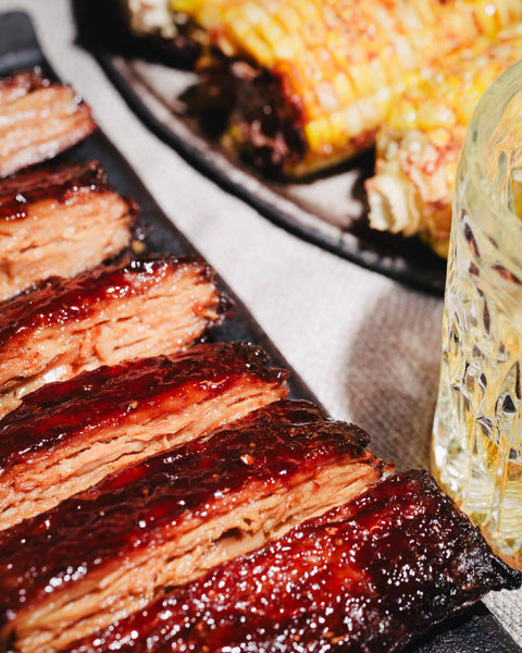Bourbon Cider-Kissed Baby Ribs