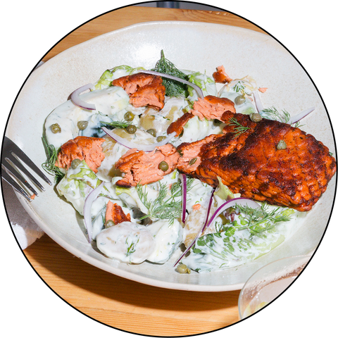 Salmon and Potato Salad