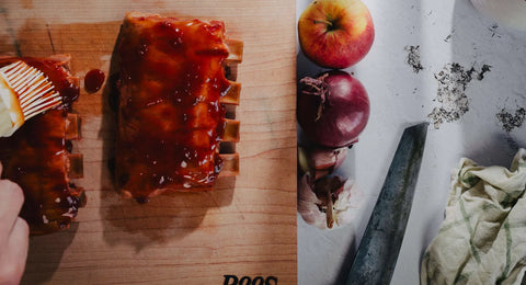 Juicy Marbles Baby Ribs plant-based ribs with golden caramelized crust